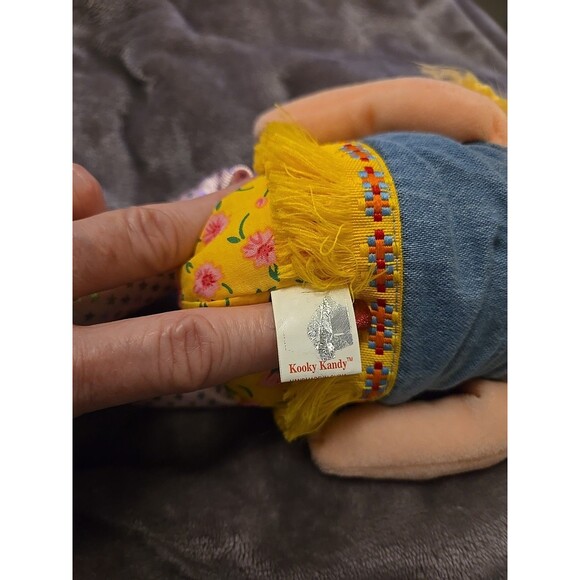 TY Beanie Boppers Kooky Kandy 12" Preowned Little Girls Doll Vintage Collectible - Picture 5 of 5